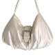 thumbnail image 2 of Bolso de axila de nube para mujer, monedero fruncido de cuero PU para comprador femenino (blanco), 2 of 7