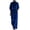 Blue, variant on Women's Plush Velvet 2 Piece Loungewear Outfits Mock Neck Long Sleeve Tops and High Waisted Wide Leg Pants Sets Vintage Casual Tracksuit Dark Gray