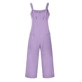 thumbnail image 5 of Nmmued Overalls for Women Loose Fit, Baggy Overalls for Women, Wide Leg Overalls for Women, Casual Jumpsuits for Women, Loose Jumpsuits for Women, Purple 3XL, 5 of 5