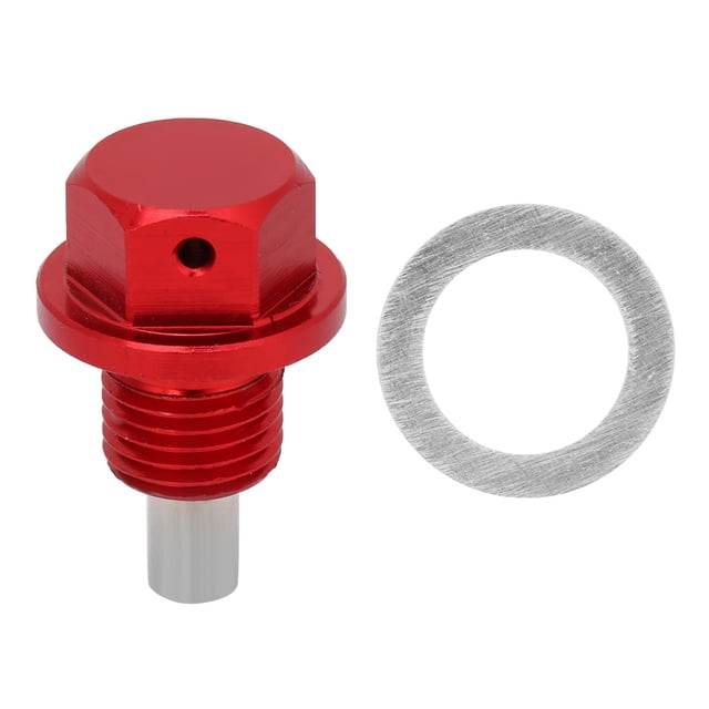 Perno de drenaje de cárter de aceite M12 X 1,25, tapón de drenaje de aceite de motor, para Toyota Nissan LHCER Descripción de la referencia