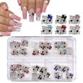 thumbnail image 2 of 60/30/10PCS Hello Kitty 3D Nail Charms Alloy Full Diamond Jewelry Nail Rhinestone Charms Crystal Nail Manicure Cartoon tzw, 2 of 7