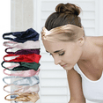 thumbnail image 5 of Diadema de seda de morera para mujeres y niñas con dobladillo de seda, turbante elástico torcido para el cabello para la moda o los deportes diarios MFZFUKR CPB-DE-LYY816-9, 5 of 5
