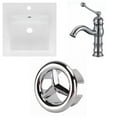 thumbnail image 1 of American Imaginations 59-in. W 1 Hole Ceramic Top Set In White Color AI-24236, 1 of 9