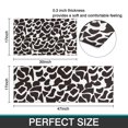 thumbnail image 7 of White and Black Of Leopard Print Kitchen Rugs Sets Of 2,Anti Fatigue Kitchen Mat Rugs Non Slip Washable,Decorative Kitchen Floor Mats for Kitchen,Sink,Laundry,17"x30"+17"x47", 7 of 7