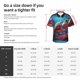 thumbnail image 5 of Fotbe Colorful Ocean Sea Turtle Camisa Hawaiana para Hombre Unisex – Camisa Casual de Verano con Botones de Manga Corta de Algodón y Lino,3X-Large, 5 of 7