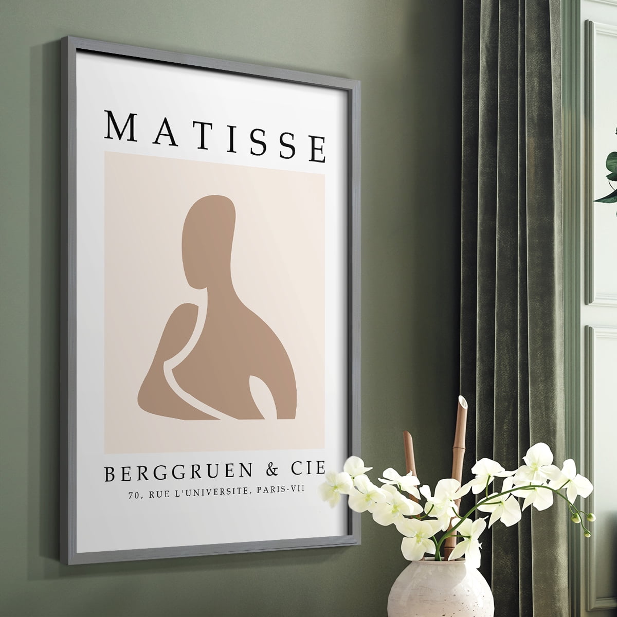 Matisse CI Framed Print - Solid Wood