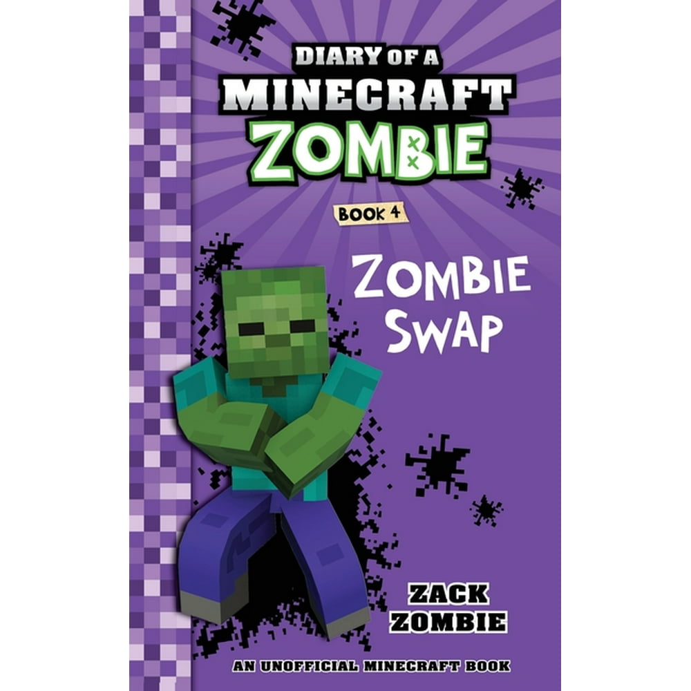Diary of a Minecraft Zombie Book 4 Zombie Swap (Paperback) Walmart