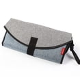 thumbnail image 1 of Cambiador de pañales para bebés insular, portátil, impermeable, plegable, para bebés, 1 of 8
