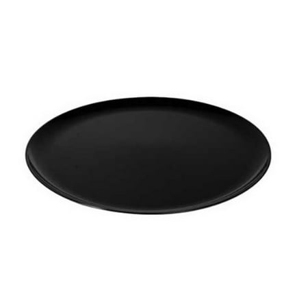 - Fineline Settings 8201-BK, 12-Inch Platter Pleasers Black Round Plastic Trays, 25-Piece Case