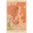 thumbnail image 3 of Becker 16x24 Black Modern Framed Museum Art Print Titled - Washoe District Nevada - Becker 1882, 3 of 5