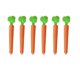 thumbnail image 1 of Plastic Sealing Clips with Magnet for Food Bags Carrot Shape Design 20 Pieces, 1 of 5