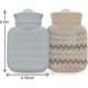 thumbnail image 3 of 320ml Warmer with Braided Cover, Relieves Pain in Waist, Back, Neck and Shoulders, Suitable for Women and Children, Gray, 3 of 5