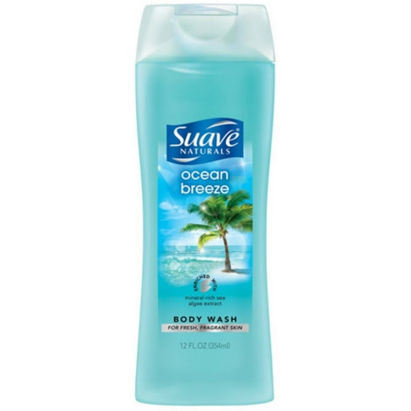 Suave Naturals Body Wash, Ocean Breeze 12 oz