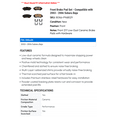 thumbnail image 2 of Front Brake Pad Set - Compatible with 2003 - 2006 Subaru Baja 2004 2005, 2 of 2