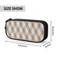 thumbnail image 4 of Vsdgher Geometric Print Large Capacity Pencil Case Pouch with Zipper, Portable Aesthetic Big Capacity Pencil Cases Pen Office Travel Stationery Bag, 4 of 8