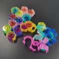 thumbnail image 4 of Tssuoun 40Pcs Silicone Elastic Sewing Bobbin Clips Reusable Thread Spool Clamps Holder Quilting Sewing Accessories Random Color, 4 of 8