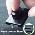 thumbnail image 4 of Autoxbert 4X Universal Para Audi Benz Alfombrillas De Coche Clips/Fijaciones/Sujetadores Piso Twist Lock Forma De L, 4 of 5