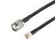 thumbnail image 3 of Cables coaxiales RG58, SMA macho a TNC macho, cable coaxial de baja pérdida de 6.5 pies, negro, 1 pieza, 3 of 4