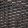 thumbnail image 6 of Andrew Outdoor 5 Piece Wicker Water Resistant Cushion Chat Set with Fire Pit, 6 of 9