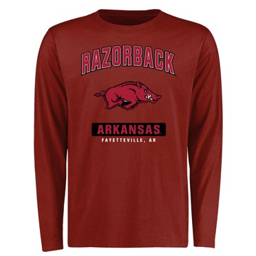 Men S Ash Arkansas Razorbacks Proud Mascot T Shirt Walmart Com