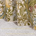 thumbnail image 5 of Home Decor Indoor Window Curtains, Vintage Lily Art Nouveau Floral Lightweight Set with Grommet Top, Blackout Curtains for Bedroom Living Room or Dining Room 42"W x 108"L (Pack of 2), 5 of 5