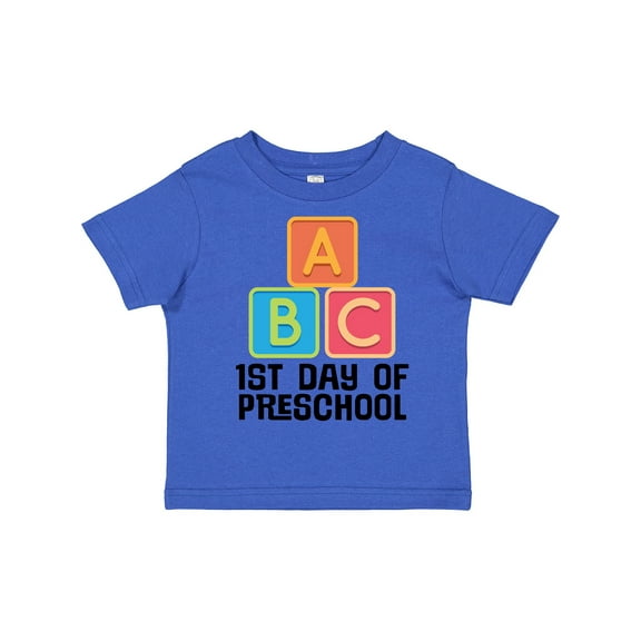 Inktastic 1st Day of Preschool Boys or Girls Toddler T-Shirt