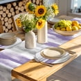 thumbnail image 4 of Purple Gray White Round 15 Inch Placemats Set of 4, Retro Country Abstract Mottled Texture HeatResistant Non Slip Place Mats for Dining Table, Wipeable Braided Kitchen Table Mats for Housewarming, 4 of 9