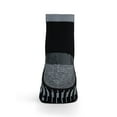 thumbnail image 4 of Wrangler Peak Light Compression Ankle Socks for Men, Size 6-12, Black, 6 Pairs, 4 of 4