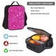 thumbnail image 5 of Easygdp Rose Red Glitter Mochila para Niños y Niñas con Set de Caja de Almuerzo y Estuche para Lápices 3 en 1, Mochila Escolar Estampada para Adolescentes, 5 of 7