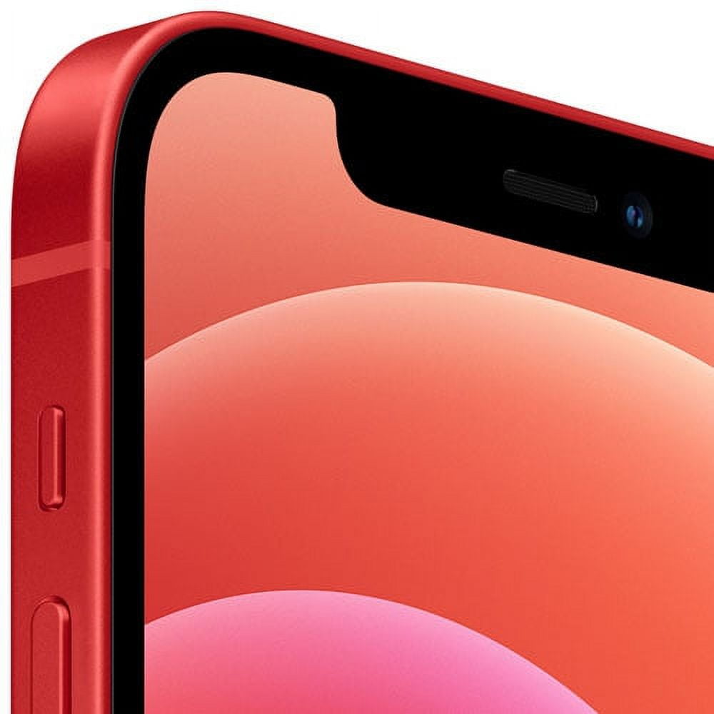 Restored Apple iPhone 12 64GB Red Unlocked Smartphone Open