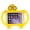 Yellow, variant on iPad Mini Case, iPad Mini 4 Kids Case, iPad Mini 1 2 3 Case for Kids,Lightweight Shockproof EVA Silicone Protective Handle Stand Kids Friendly Cute Case For 7.9 inch Apple iPad Mini 1 2 3 4,Purple