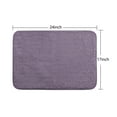 thumbnail image 7 of Mainstays 17-Piece Purple Plaid Polyester/Plastic Shower Curtain & Bathroom Accessory Set, 7 of 7