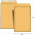 thumbnail image 2 of fafa-50PCS Large Manilla Envelopes, 6" x 9" Brown Kraft Self Seal for Mailing, 2 of 4