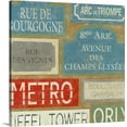 thumbnail image 1 of Great BIG Canvas | "Tour of Paris" Canvas Wall Art - 24x24, 1 of 2