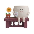 thumbnail image 1 of Sit Sill Long Silla Succulenta Succulent Flower Plantador Smile Plantera Maceta para Macetas Plantas Exteriores, 1 of 9