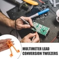 thumbnail image 4 of ZenCart Multimeter Probe Holder Precision SMD Testing Tool Converts Standard Leads to Stable Tweezers 3D Printed Gift for Engineers Hobbyists, 4 of 8