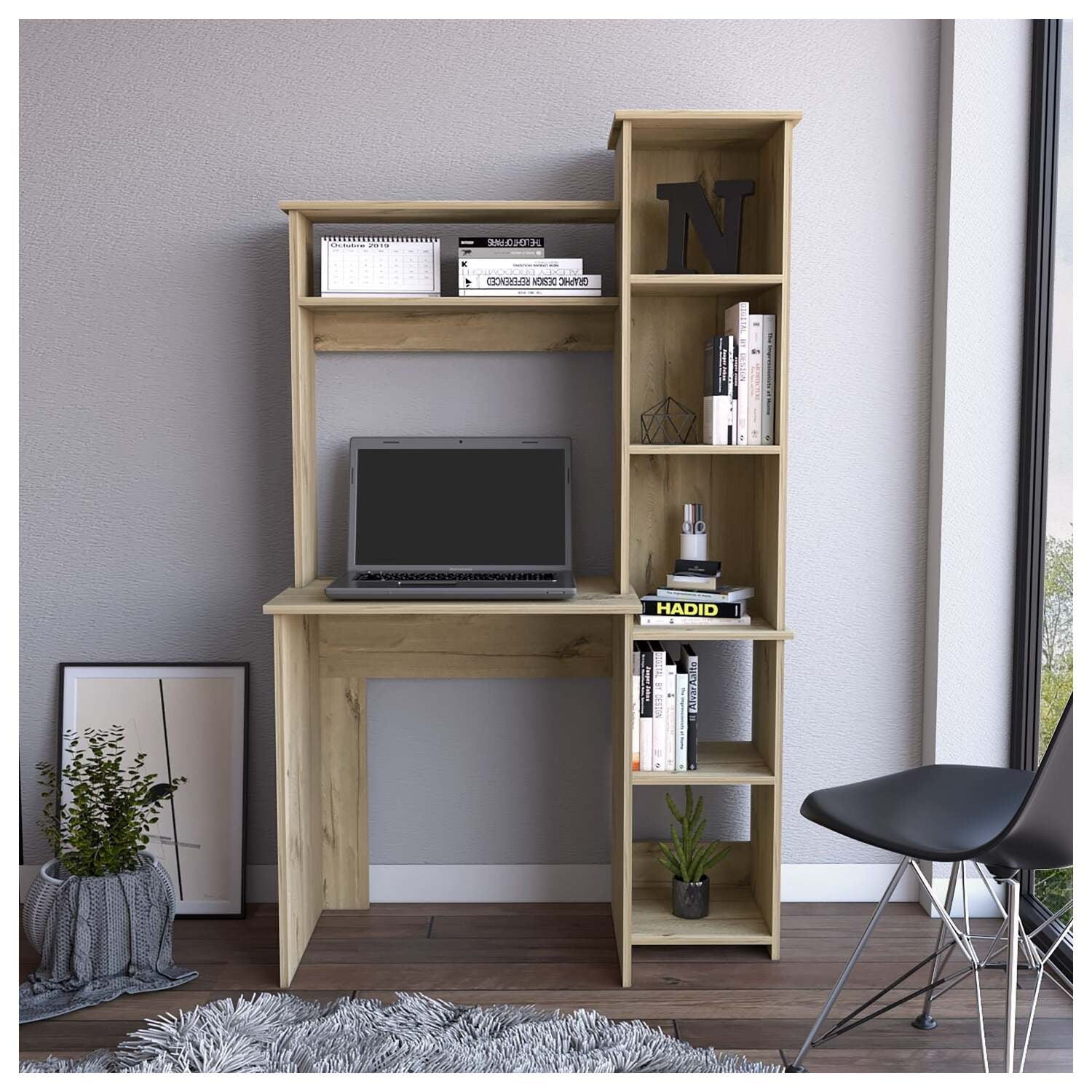 Boahaus Yerevan Computer Desk (Brown)