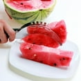 thumbnail image 2 of Watermelon Slicer – Premium Watermelon Cutter Kitchen Tools – Ultra-Sharp Stainless Steel – Ergonomic And User-Friendly Handle – Safe, Design, 2 of 6