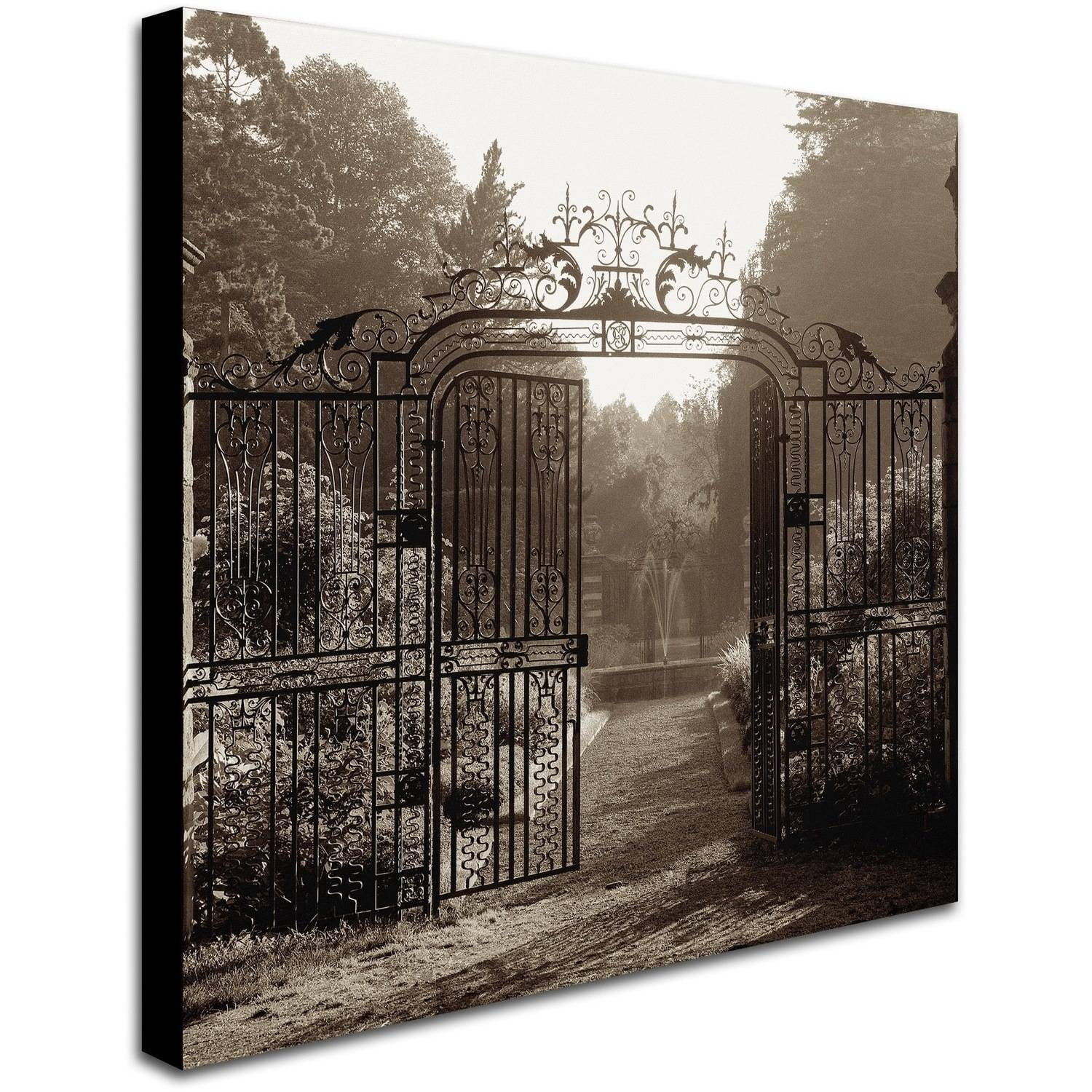 Alan Blaustein 'Hampton Gates III' Canvas Art