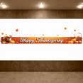 thumbnail image 2 of Colorful Design Thanksgiving Banner Autumn Turkey Pumpkin Leaves for Holiday Celebration Indoor Decoration Festival Event, 2 of 9
