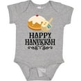 thumbnail image 3 of Inktastic Happy Hanukkah Dreidel Donut Boys or Girls Baby Bodysuit, 3 of 5