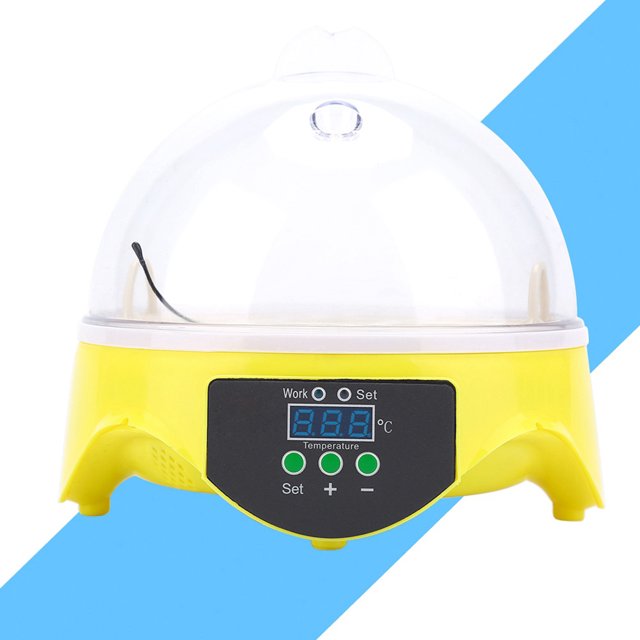 Mini Incubadora Digital Con 7 Huevos, Herramienta Para Pollo, Pato Y Pájaro