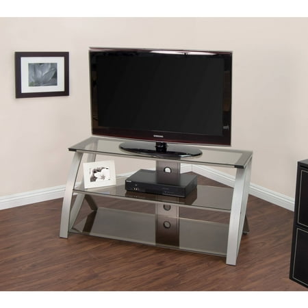 Calico Designs - Futura Advanced TV Stand for Most Flat-Panel TVs Up to 54" - Champagne