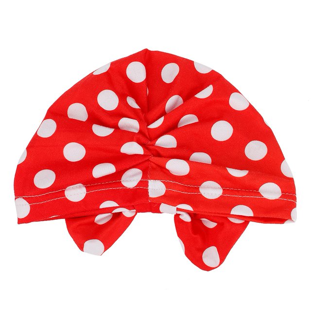 Baby Hat Baby Knotted Hat Baby Bow Hat Toddlers Hat Baby Soft Hat Cute Baby Printed Bow Knotted Hat Toddlers Soft Hat For 3-18 Months Baby Red With White Dot ANGGREK Otros