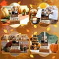thumbnail image 4 of 4 Pcs Thanksgiving Decoration for Home Wooden Pilgrim Couple Decor Thanksgiving Tiered Tray Decor Fall Centerpiece Rustic Decorative Pilgrim Block Sign Gift Farmhouse for Home Kitchen, 4 of 13