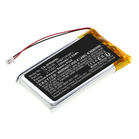 Replacement Battery for Jabra 14192-00 AHB412434PJ 3.7V/230mAh