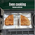 thumbnail image 4 of Camping Toaster for Campfire or Stove &acirc;?? 2-Slice Tin-Plate Bread Grill &acirc;?? Durable, Heat-Resistant Toaster for Wood Stove, Gas or Electric Cooking, 4 of 8