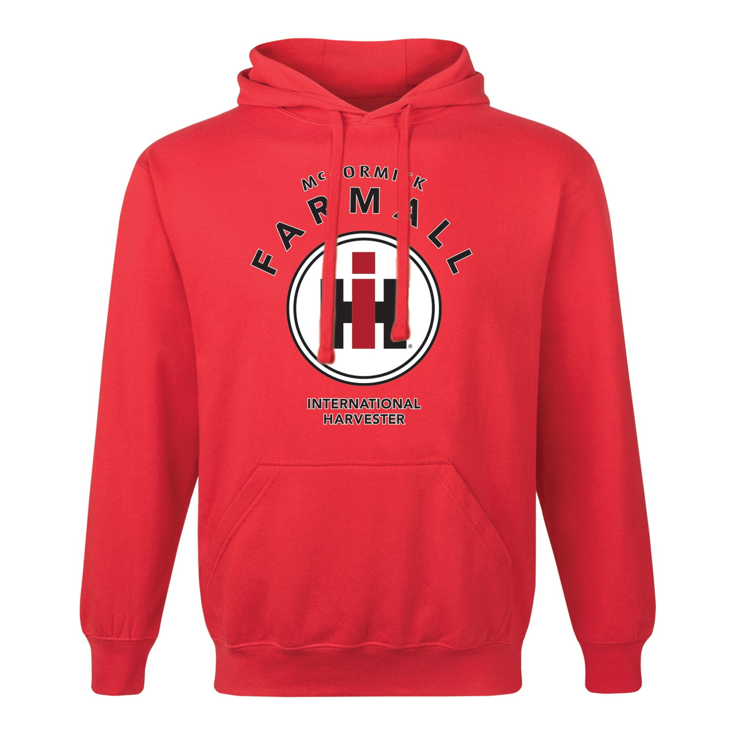 Mccormick Farmall Circle IH Logo Adult Men's Pullover Hoodie