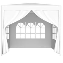 10'x10' Party Tent Outdoor Heavy Duty Gazebo Wedding Canopy   4 Removable Walls