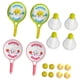 thumbnail image 5 of 2 piezas de raqueta de bádminton para niños juguete deportivo con pelota y volante juguete interactivo regalo raqueta de bádminton para niños césped Contiene 12 bolas, 5 of 8
